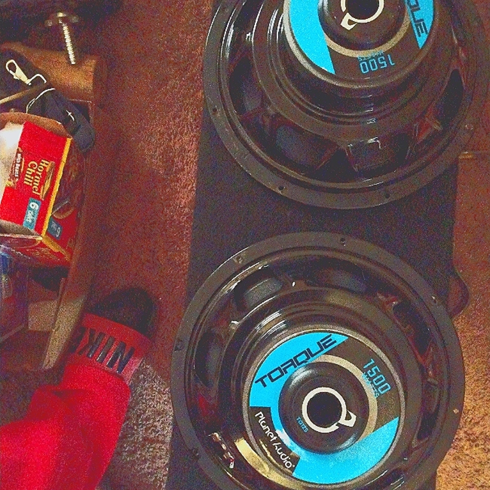 2 Planet Audio 12 inch subwoofers